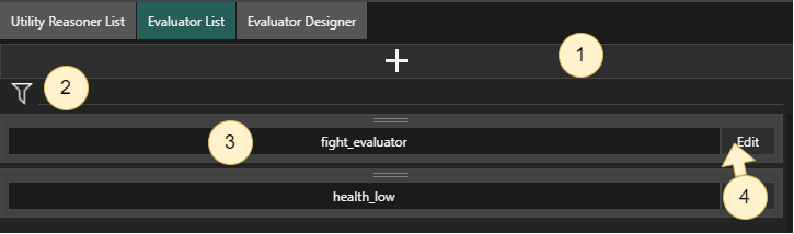 utility evaluator list