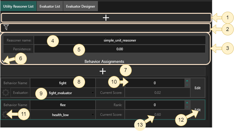 utility reasoner list